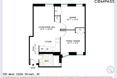 220 W 111th Street #3C, New York, NY 10026 - Photo 9