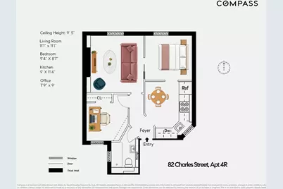 82 Charles Street #4R, New York City, NY 10014 - Photo 11