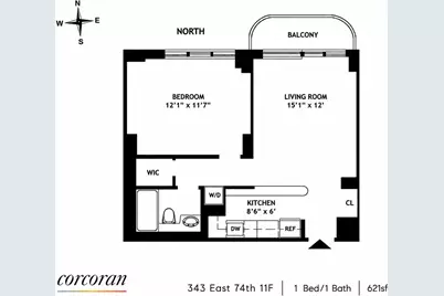 343 E 74th Street #11F, New York City, NY 10021 - Photo 7