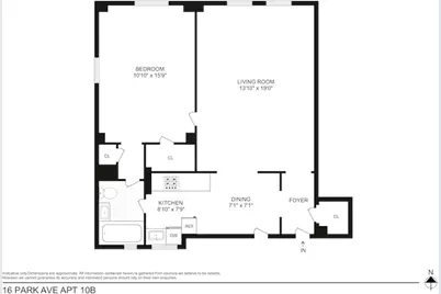 16 Park Avenue #10B, New York City, NY 10016 - Photo 11
