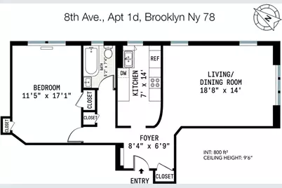 78 8th Avenue #1-D, New York City, NY 11215 - Photo 11