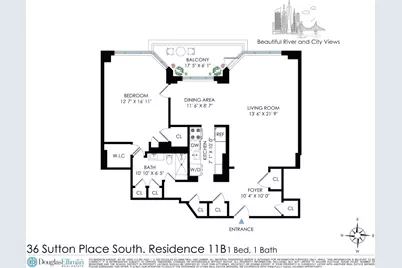 36 Sutton Place S #11B, New York City, NY 10022 - Photo 17