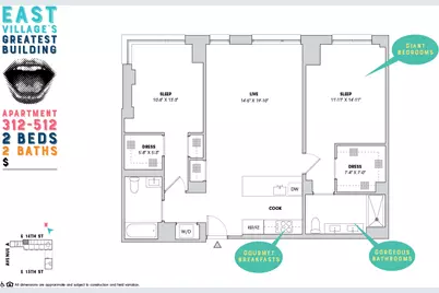 510 E 14th Street #512, New York, NY 10009 - Photo 7