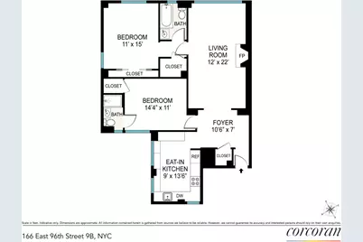166 E 96th Street #9B, New York City, NY 10128 - Photo 9