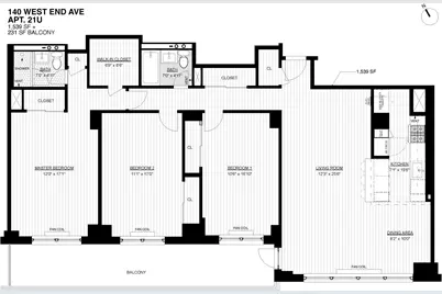 140 W End Avenue #21U, New York, NY 10023 - Photo 15