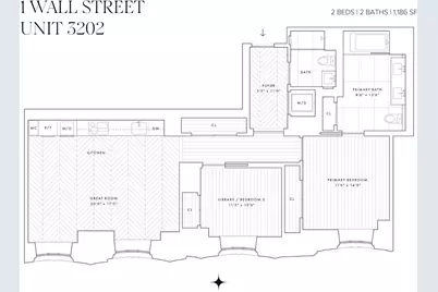 1 Wall Street #3202, New York City, NY 10005 - Photo 15