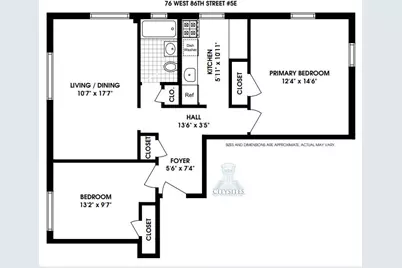 76 W 86th Street #5E, New York City, NY 10024 - Photo 1