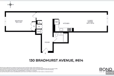 130 Bradhurst Avenue #614, New York, NY 10039 - Photo 9