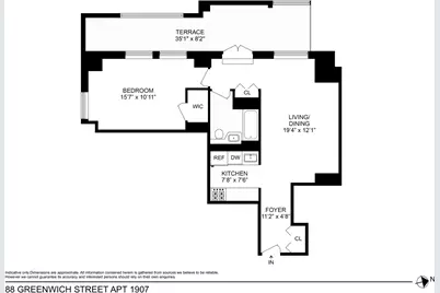 88 Greenwich Street #1907, New York City, NY 10006 - Photo 9