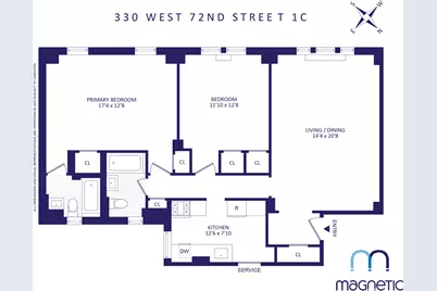330 W 72nd Street #1C, New York, NY 10023 - Photo 7