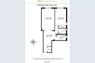 310 W 55th Street #4C, New York City, NY 10019 - Photo 7