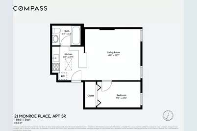 21 Monroe Place #5R, Brooklyn, NY 11201 - Photo 9