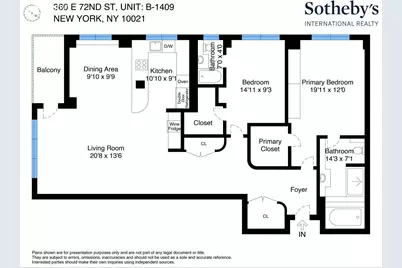 360 E 72nd Street #B1409, New York City, NY 10021 - Photo 15