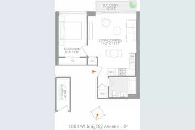 1003 Willoughby Avenue #3F, Brooklyn, NY 11221 - Photo 9