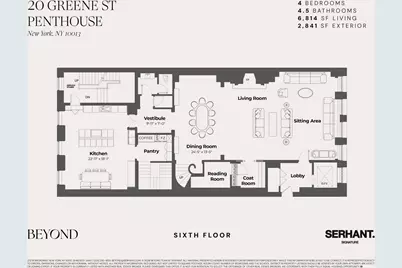 20 Greene Street #PENTHOUSE, New York City, NY 10013 - Photo 45