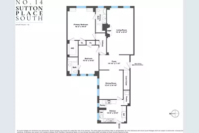 14 Sutton Place S #1B, New York, NY 10022 - Photo 11