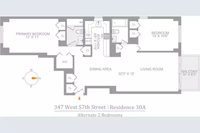 347 W 57th Street #30A, New York City, NY 10019 - Photo 7
