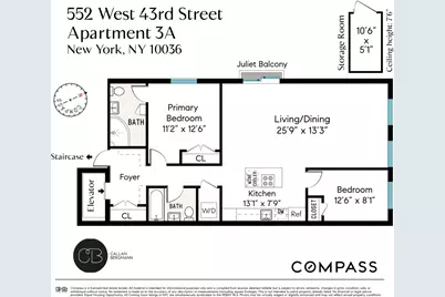 552 W 43rd Street #3A, New York City, NY 10036 - Photo 11