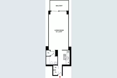 347 W 57th Street #23E, New York City, NY 10019 - Photo 1