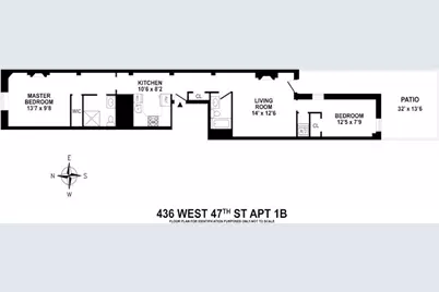 436 W 47th Street #1B, New York City, NY 10036 - Photo 15