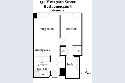 150 W 56th Street #4606, New York City, NY 10019 - Photo 15