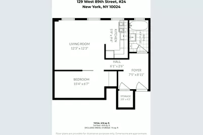 129 W 89th Street #24, New York, NY 10024 - Photo 19
