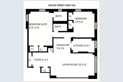 230 Jay Street #12G, New York City, NY 11201 - Photo 21