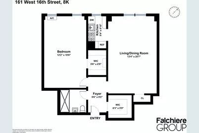 161 W 16th Street #8K, New York City, NY 10011 - Photo 11