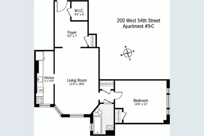 200 W 54th Street #9C, New York, NY 10019 - Photo 5