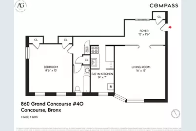 860 Grand Concourse #4O, Bronx, NY 10451 - Photo 7