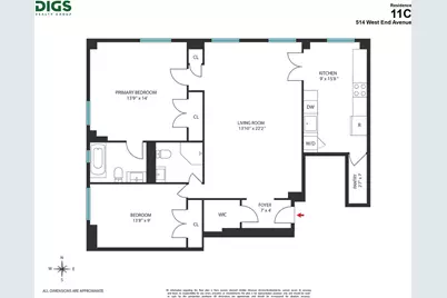 514 W End Avenue #11C, New York, NY 10024 - Photo 9