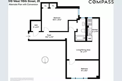 504-510 W 110th Street #2E, New York, NY 10025 - Photo 11