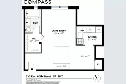 330 E 80th Street #7F, New York City, NY 10075 - Photo 7