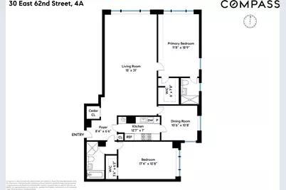 30 E 62nd Street #4A, New York City, NY 10065 - Photo 15
