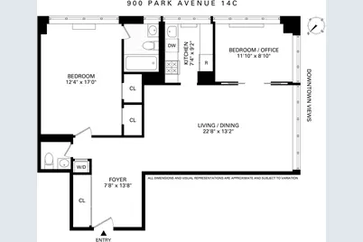 900 Park Avenue #14C, New York, NY 10075 - Photo 9