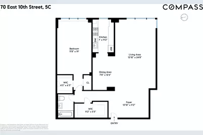 70 E 10th Street #5C, New York, NY 10003 - Photo 9