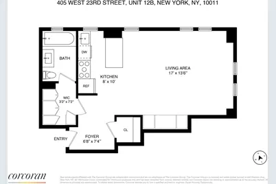 405 W 23rd Street #12B, New York City, NY 10011 - Photo 7
