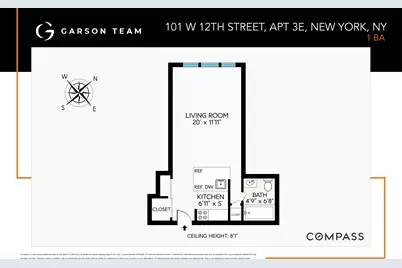 101 W 12th Street #3E, New York, NY 10011 - Photo 7