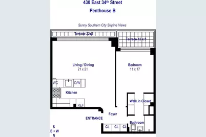 430 W 34th Street #PHB, New York, NY 10001 - Photo 11
