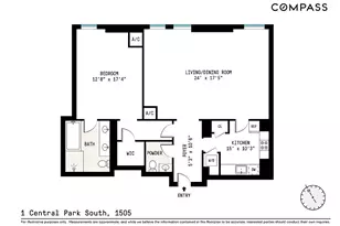 1 Central Park S, New York, NY 10019 - Photo 23