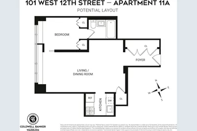 101 W 12th Street #11A, New York City, NY 10011 - Photo 11