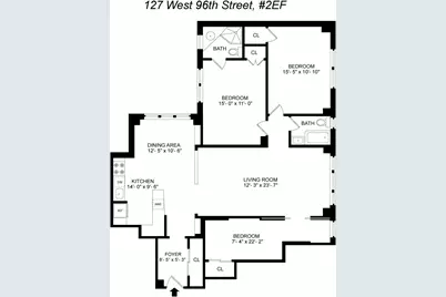 127 W 96th Street #2EF, New York, NY 10025 - Photo 13