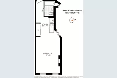 92 Horatio Street #4S, New York City, NY 10014 - Photo 9