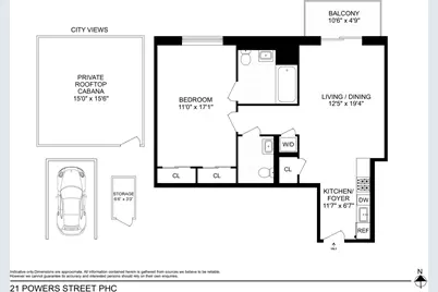 21 Powers Street #PHC, New York City, NY 11211 - Photo 13