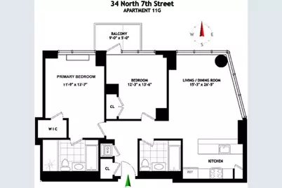 34 N 7th Street #11G, New York City, NY 11249 - Photo 11
