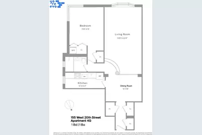 155 W 20th Street #4G, New York, NY 10011 - Photo 9
