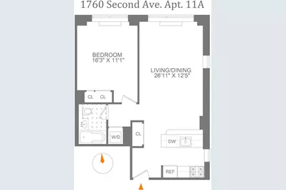 1760 2nd Avenue #11A, New York, NY 10128 - Photo 7