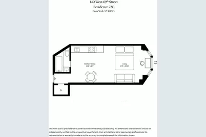140 W 69th Street #72-C, New York City, NY 10023 - Photo 15