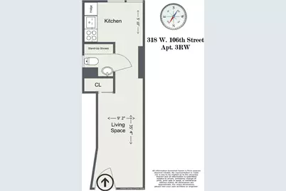 318 W 106th Street #3RW, New York City, NY 10025 - Photo 21