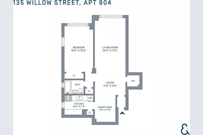 135 Willow Street #804, New York City, NY 11201 - Photo 13